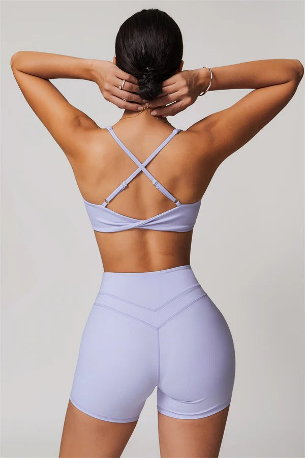 High-Waisted Contour Performance Shorts