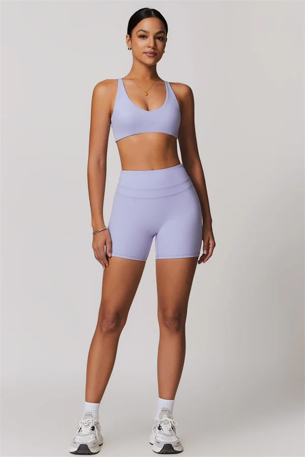 High-Waisted Contour Performance Shorts