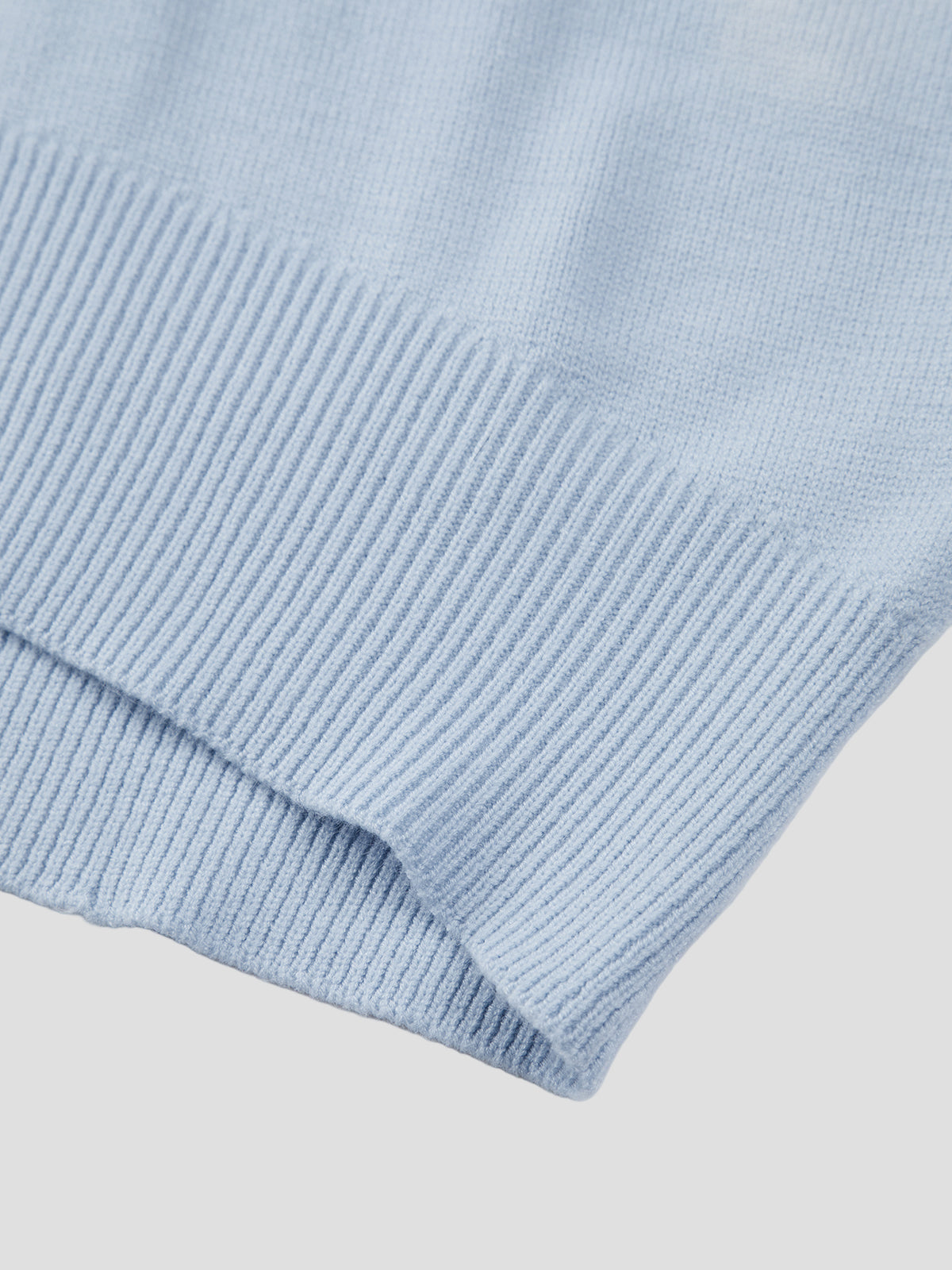 Oversized Crewneck Knit Sweater