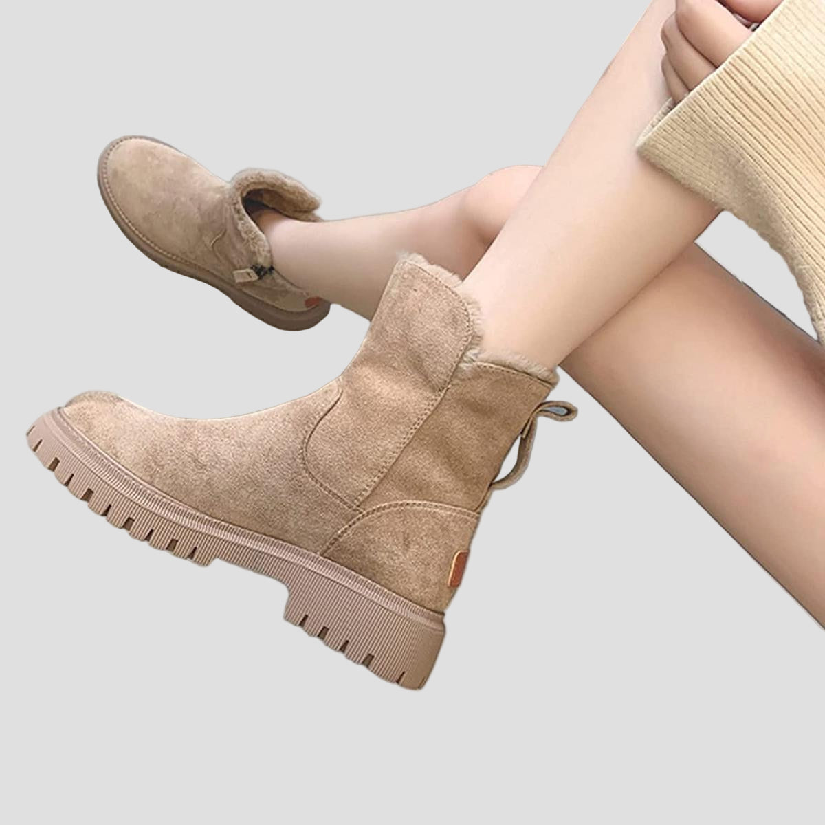 Waterproof Winter Boots for Women with Anti-Slip Outsole