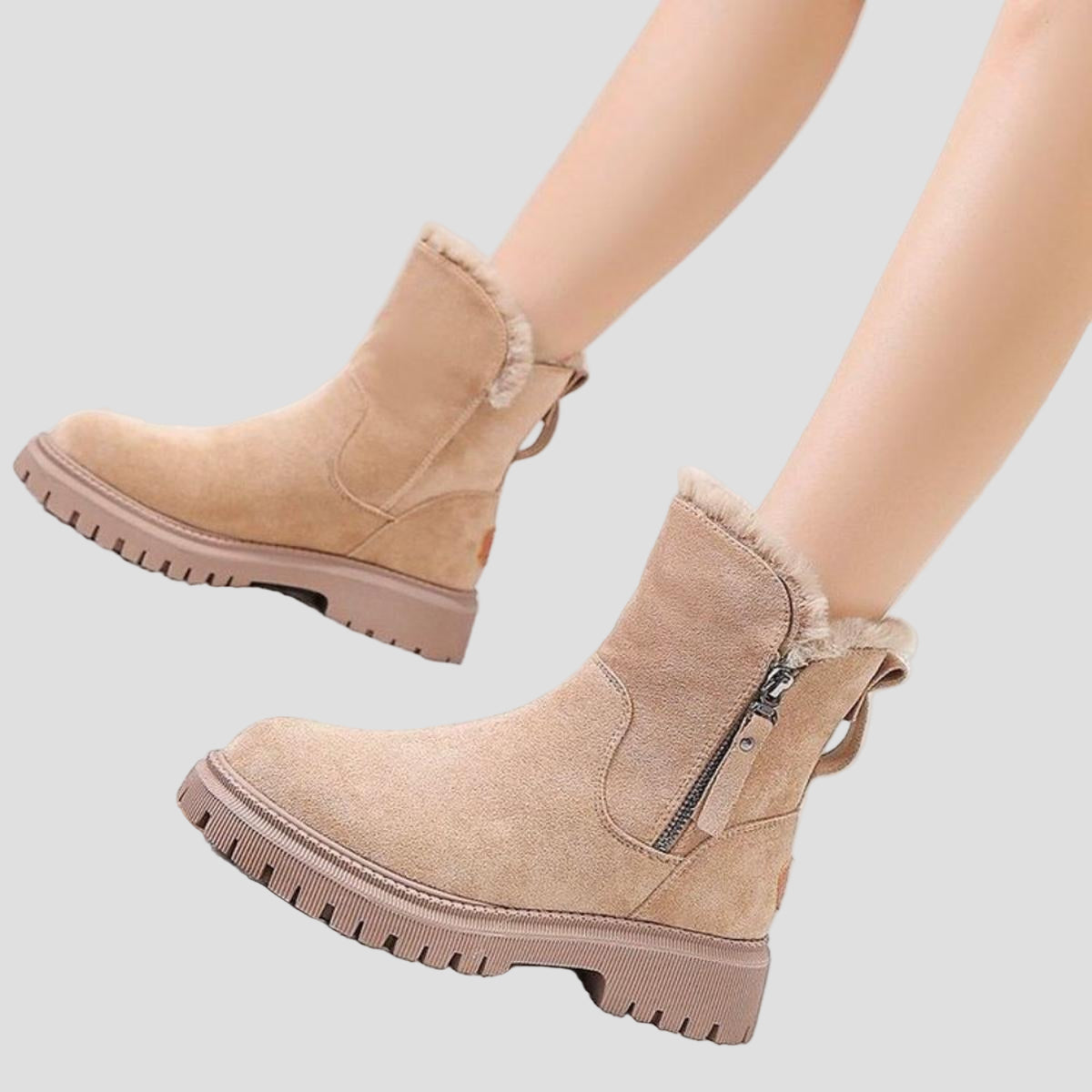 Waterproof Winter Boots for Women with Anti-Slip Outsole