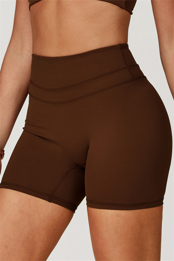 High-Waisted Contour Performance Shorts