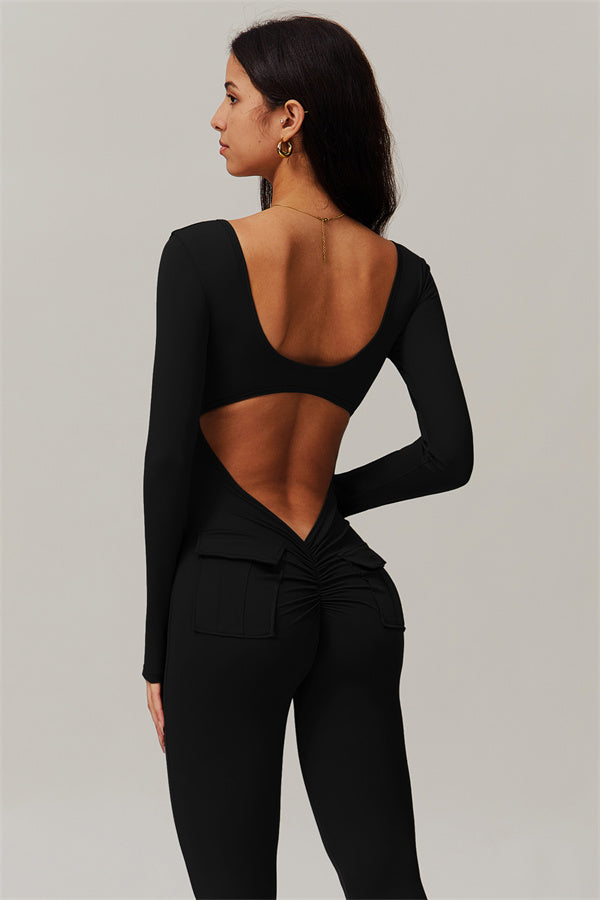 Curve-Enhancing Utility Jumpsuit