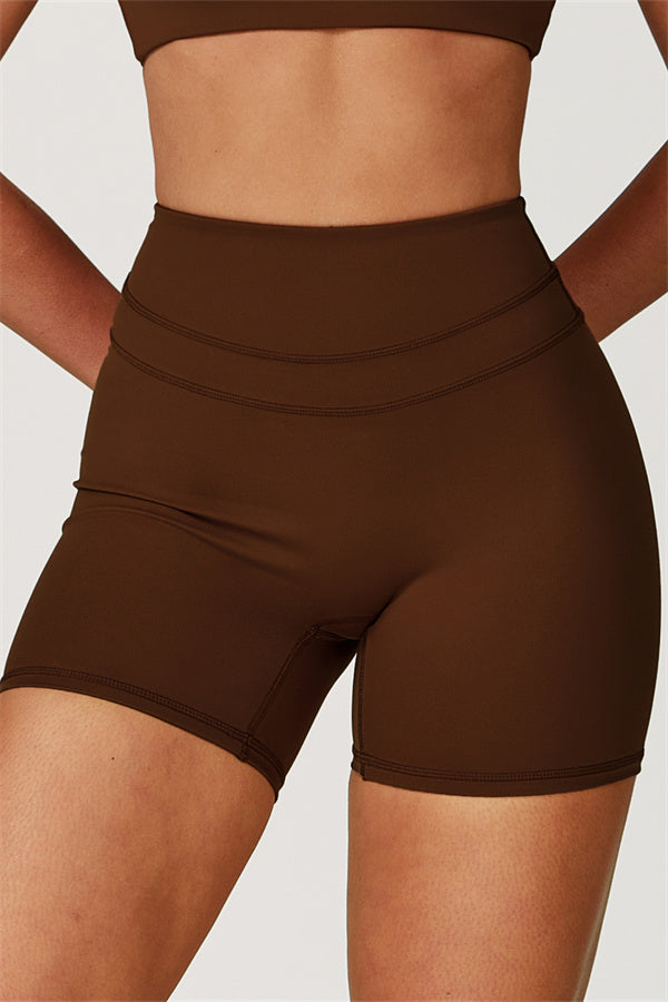 High-Waisted Contour Performance Shorts