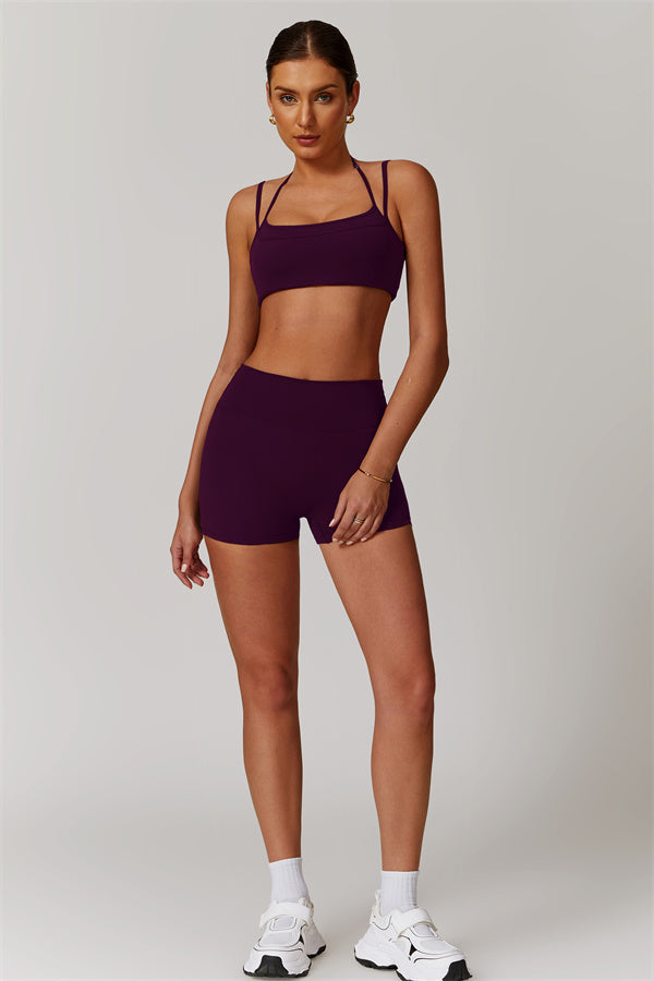 Sculpting High-Waist Active Shorts