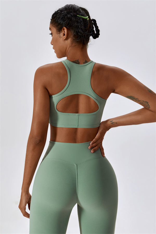 Flared High-Waist Sculpt Leggings