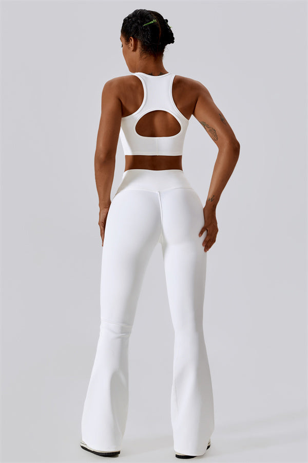 Flared High-Waist Sculpt Leggings