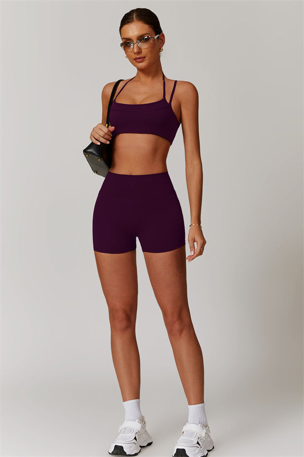 Sculpting High-Waist Active Shorts