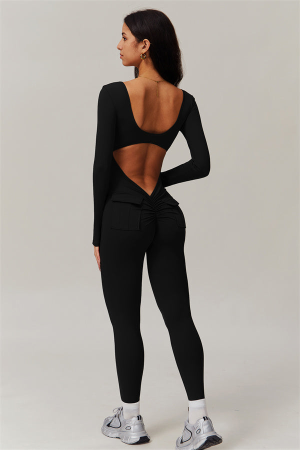 Curve-Enhancing Utility Jumpsuit