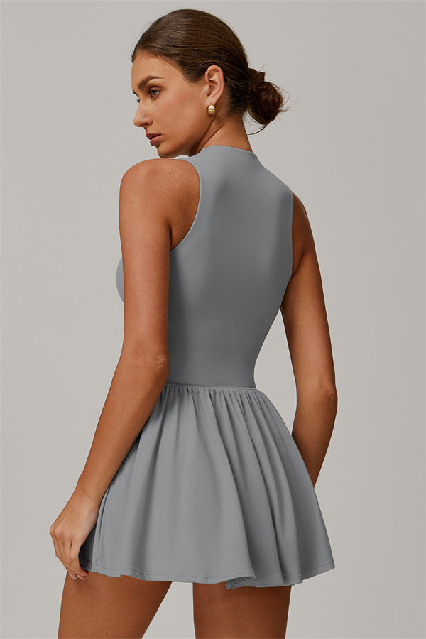 Sleek A-Line Performance Tennis Dress