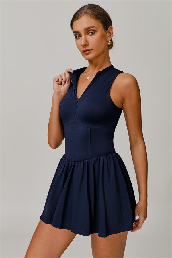 Sleek A-Line Performance Tennis Dress