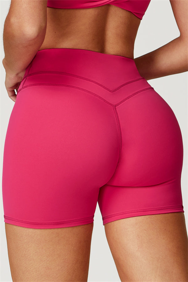 High-Waisted Contour Performance Shorts