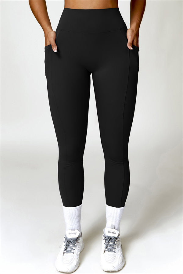 Ruched Back Pocket Leggings