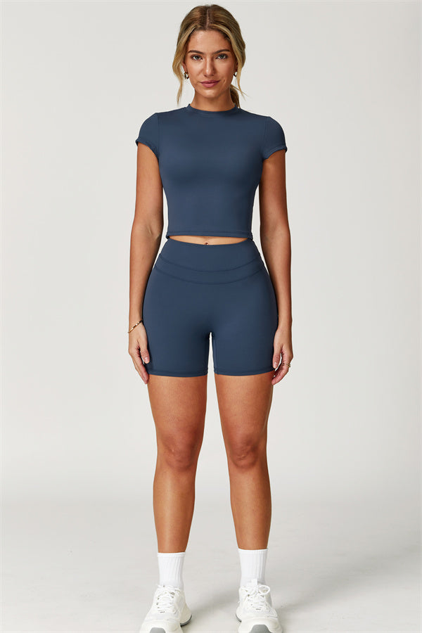High-Waisted Contour Performance Shorts
