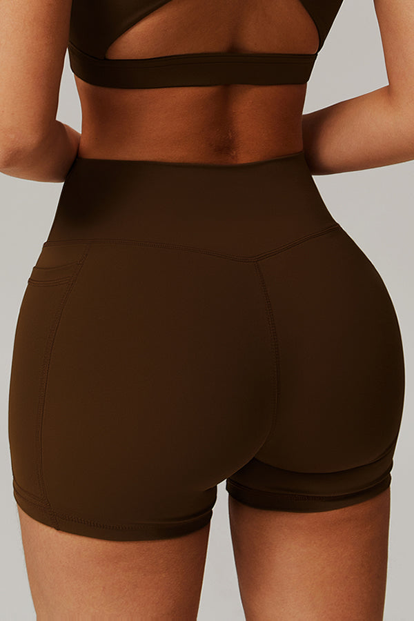Peachy Fit High-Rise Shorts
