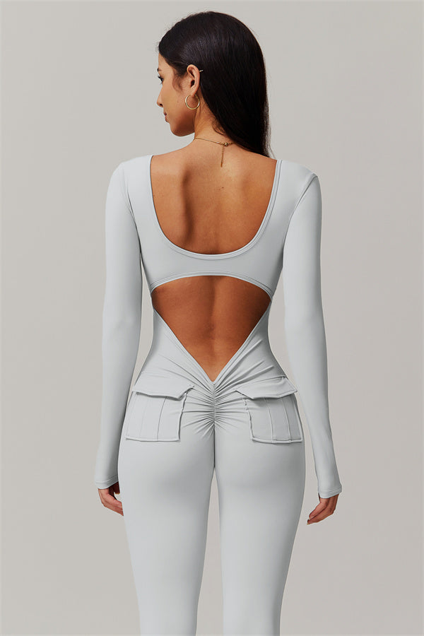 Curve-Enhancing Utility Jumpsuit