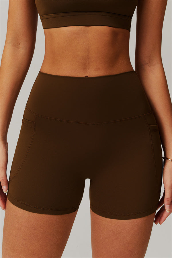 Peachy Fit High-Rise Shorts