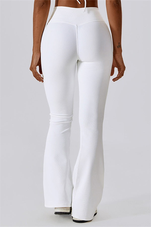 Flared High-Waist Sculpt Leggings