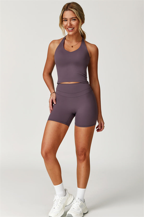 High-Waisted Contour Performance Shorts