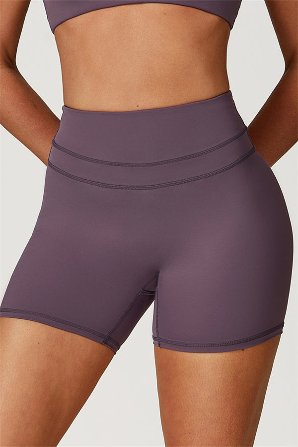 High-Waisted Contour Performance Shorts