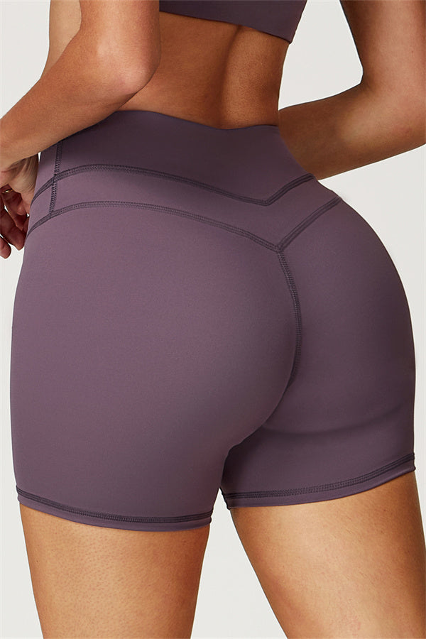 High-Waisted Contour Performance Shorts