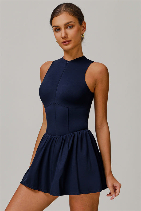 Sleek A-Line Performance Tennis Dress