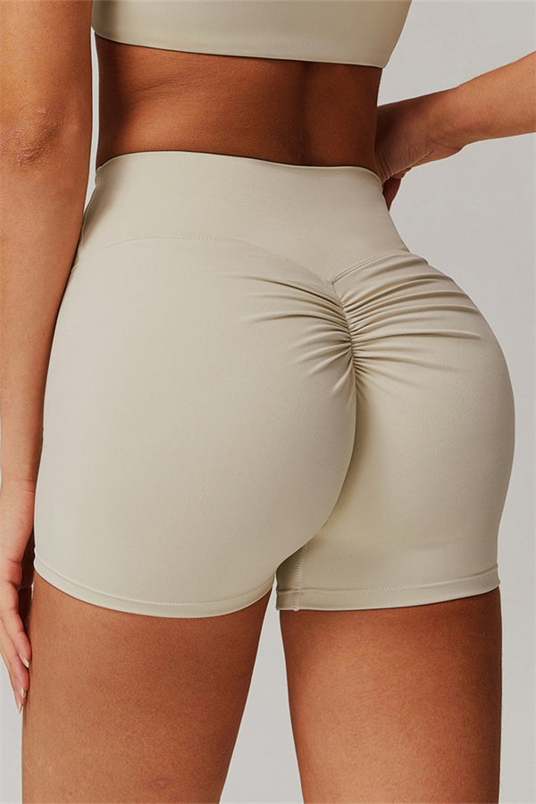 Sculpting High-Waist Active Shorts
