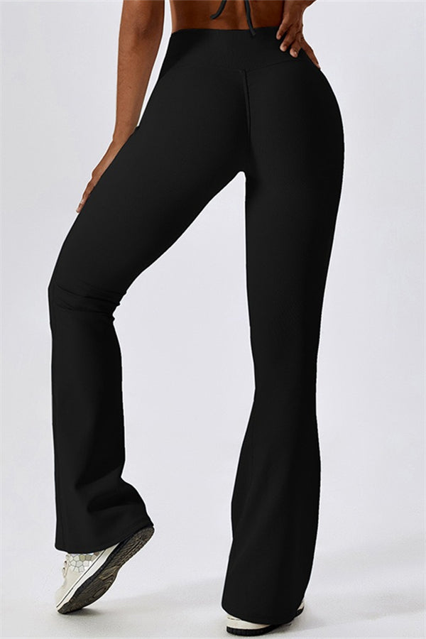 Flared High-Waist Sculpt Leggings