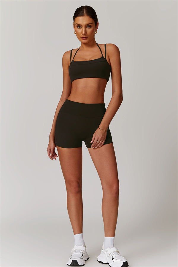 Sculpting High-Waist Active Shorts