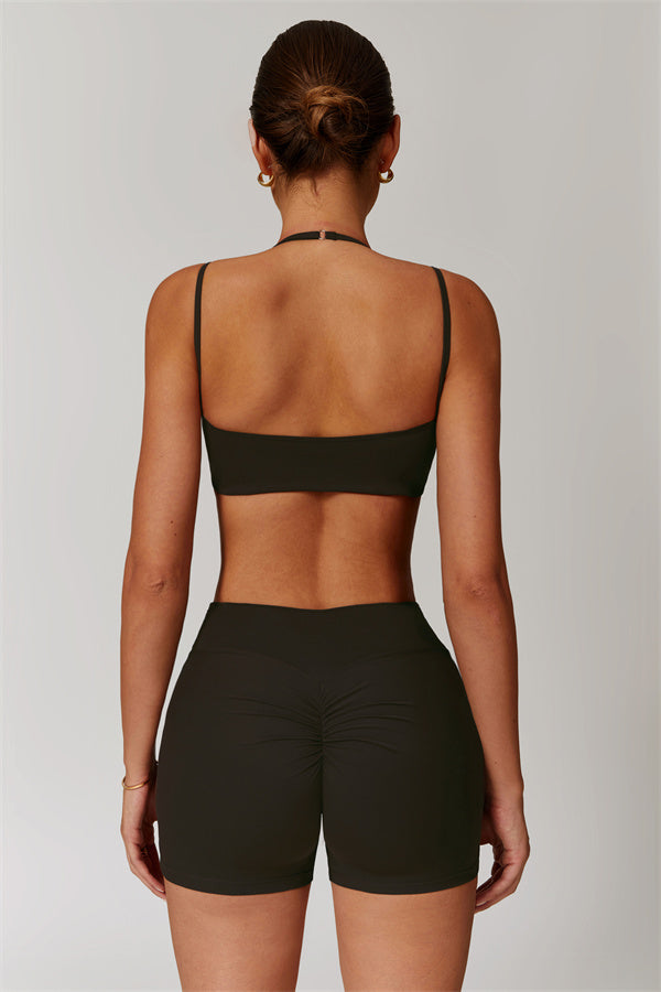 Sculpting High-Waist Active Shorts