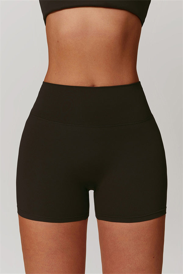 Sculpting High-Waist Active Shorts