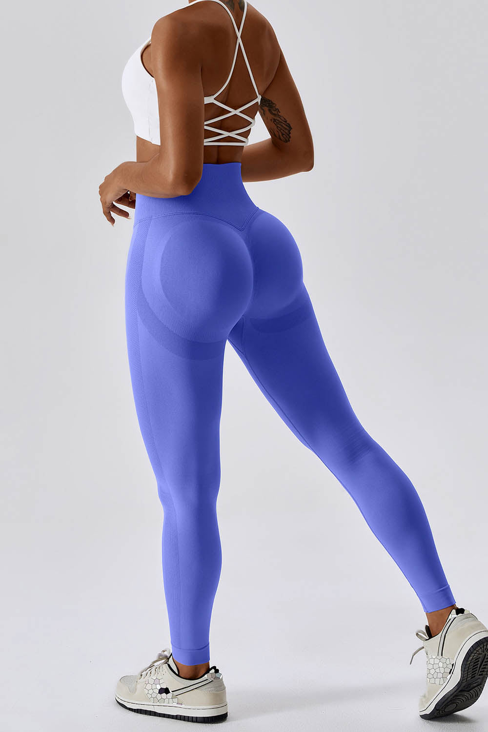 Breathable Mesh Side Leggings