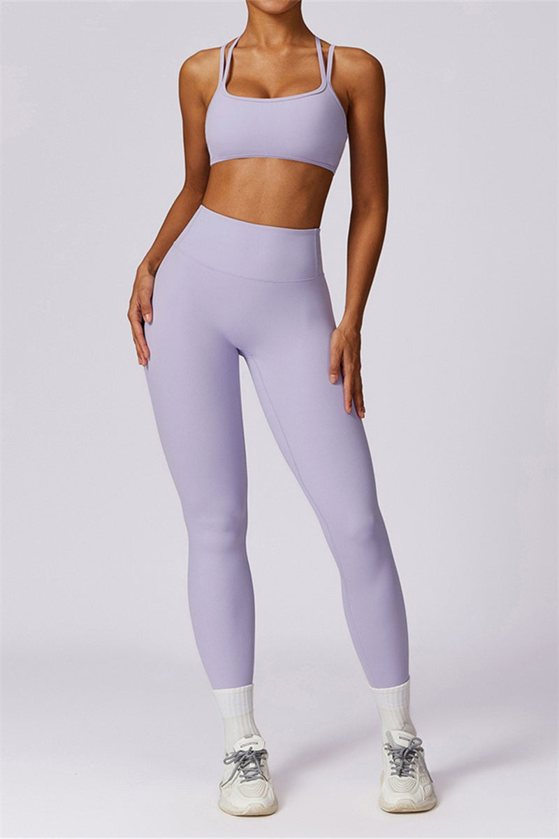 Ruched Back Performance Leggings