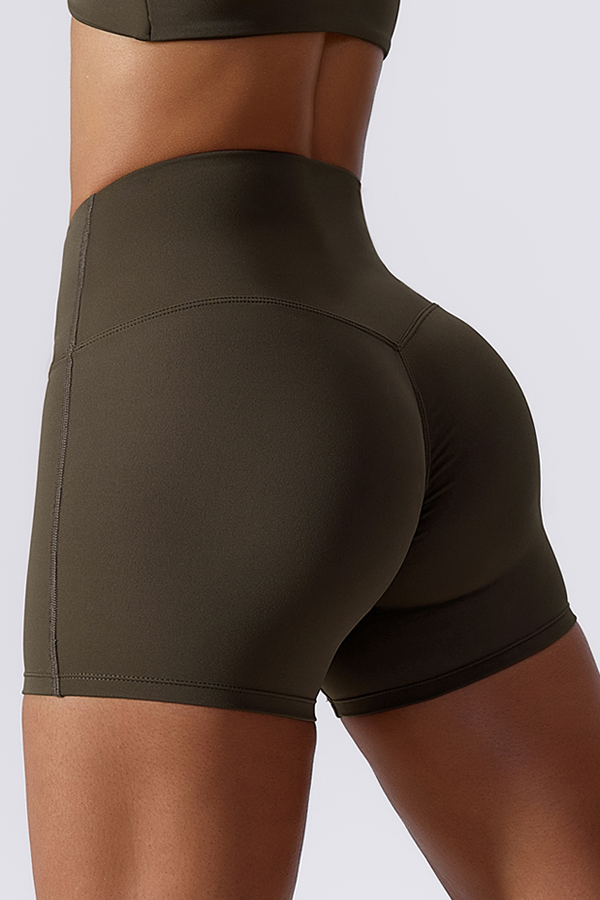 Seamless Peach Lift Workout Shorts