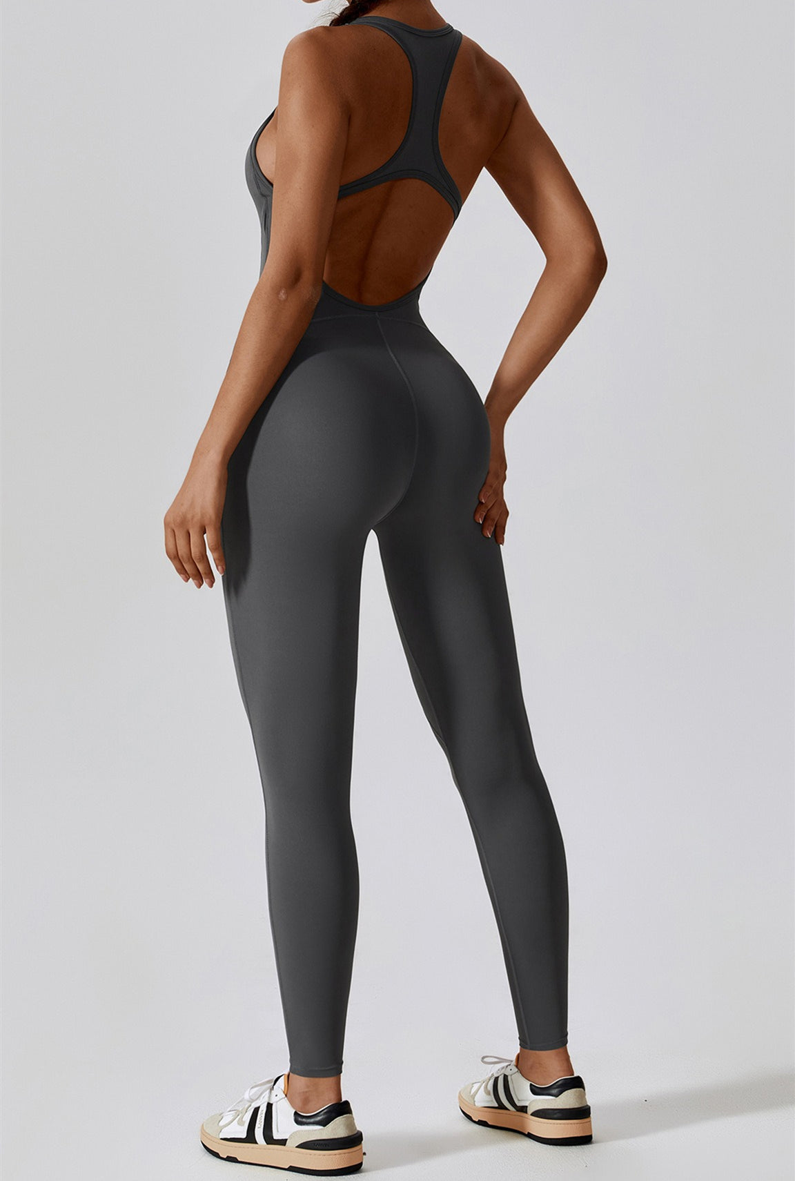 SculptFit Cutout Back Jumpsuit