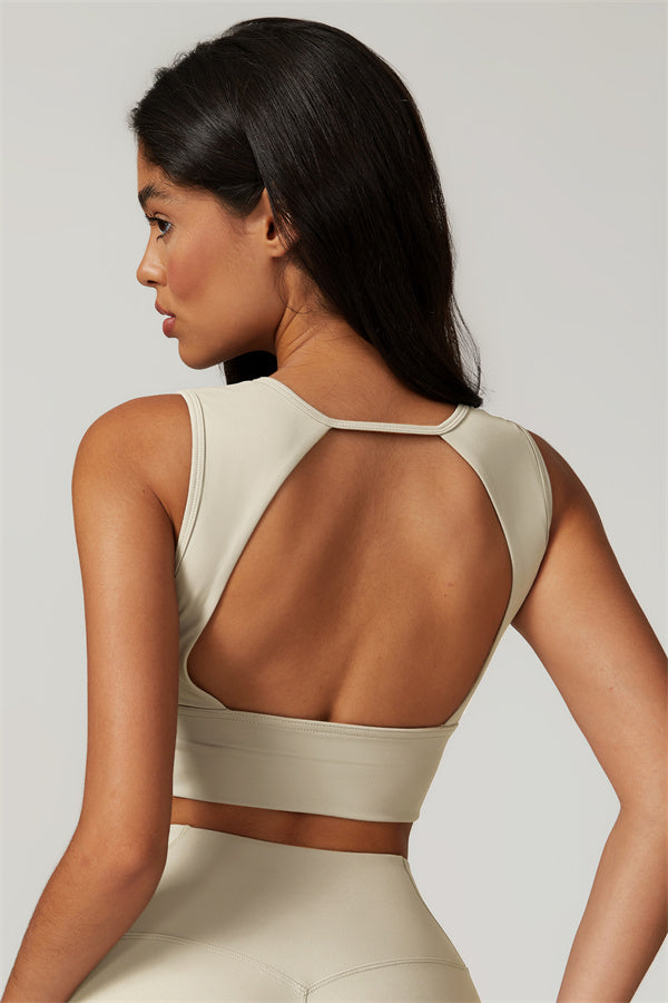 Motion Sculpt Open-Back Sports Bra