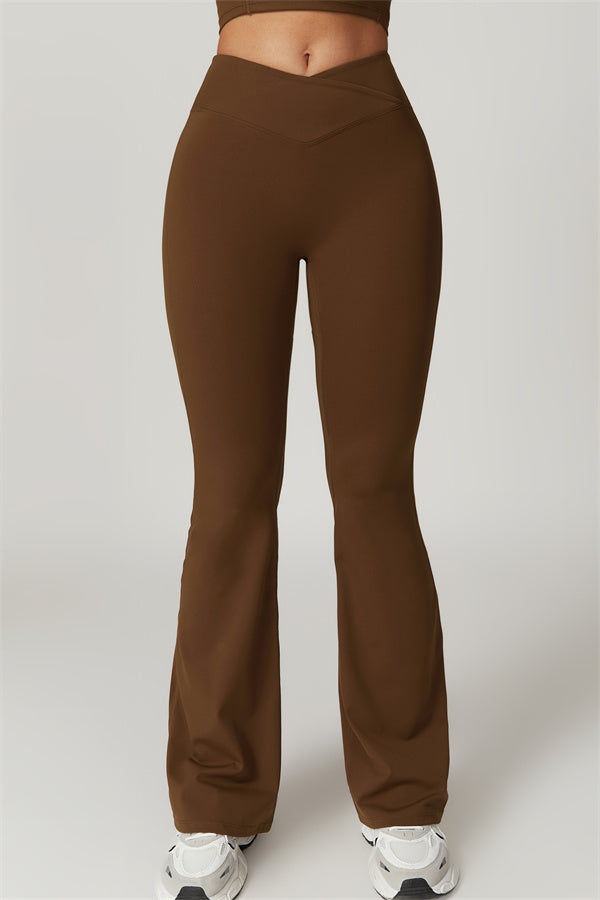 Flared High-Waist Sculpting Leggings