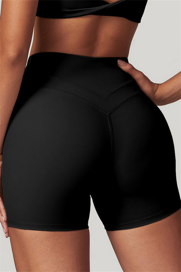 High-Waisted Contour Performance Shorts