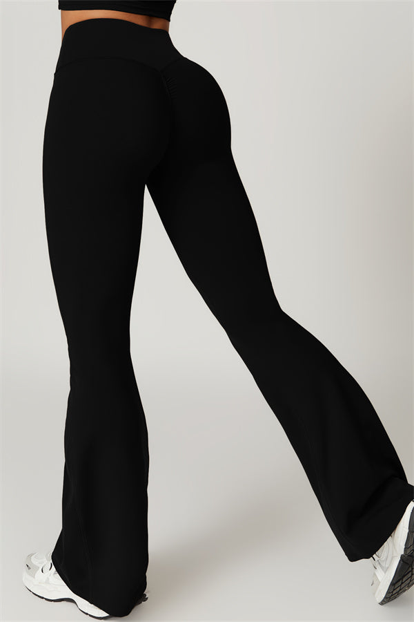 Flared High-Waist Sculpting Leggings