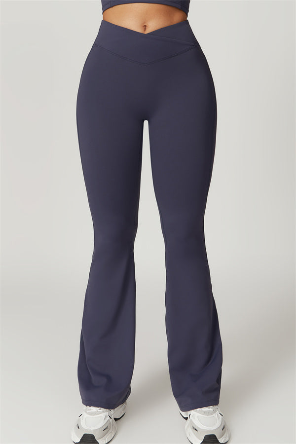 Flared High-Waist Sculpting Leggings
