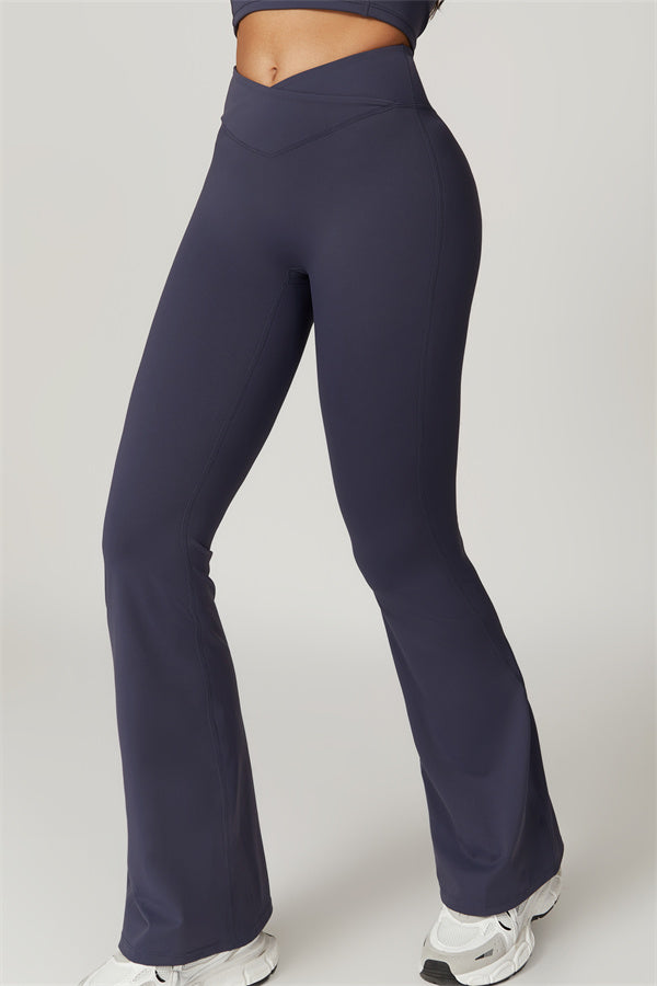 Flared High-Waist Sculpting Leggings