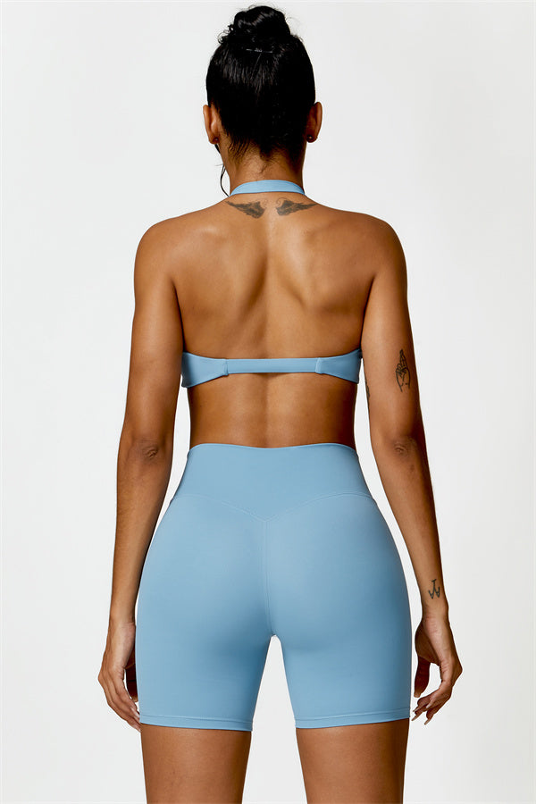 High-Waisted Sculpting Active Shorts