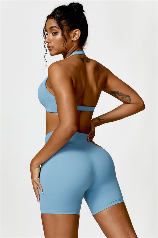 High-Waisted Sculpting Active Shorts