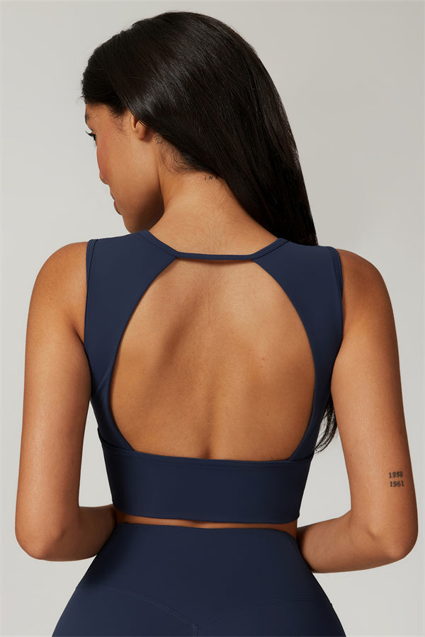 Motion Sculpt Open-Back Sports Bra
