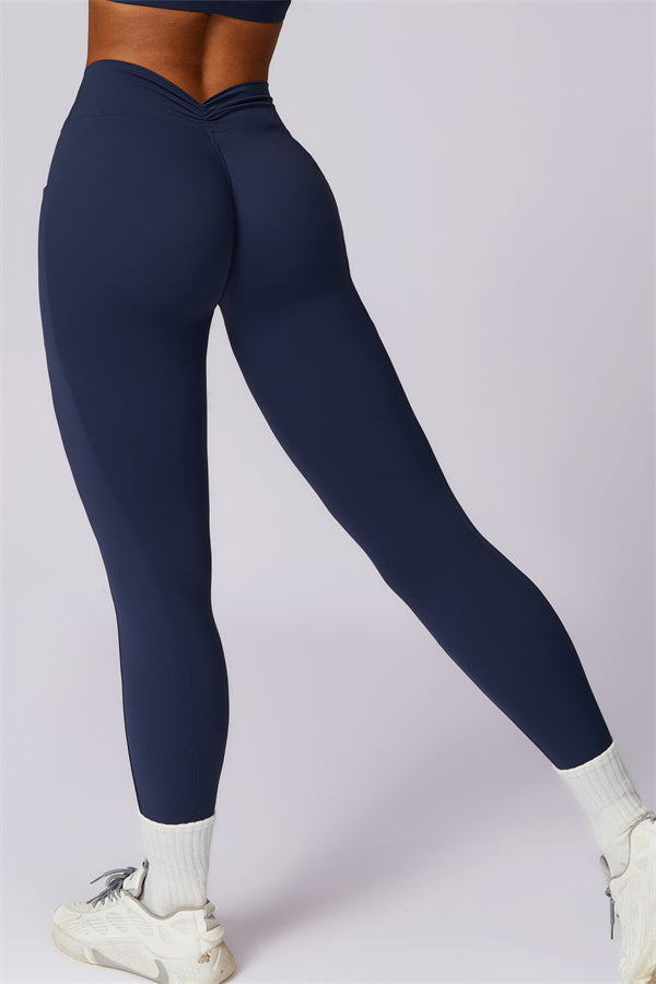 Ruched Back Pocket Leggings