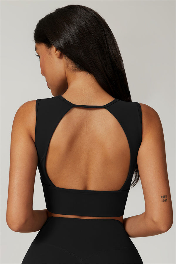 Motion Sculpt Open-Back Sports Bra