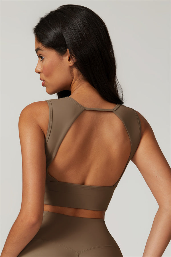 Motion Sculpt Open-Back Sports Bra