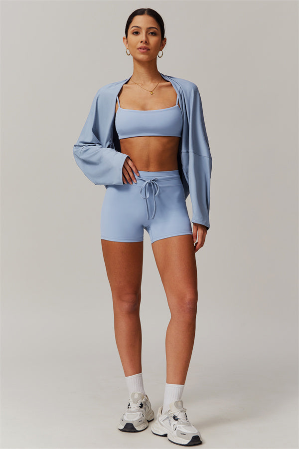 Asymmetrical Off-Shoulder Cropped Pullover