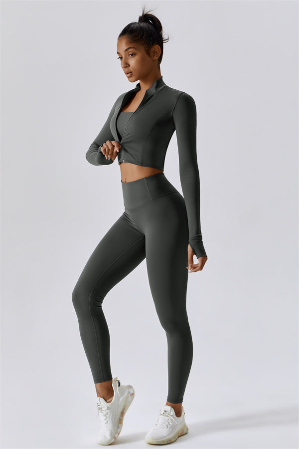 Premium Seamless 3-Piece Activewear Set