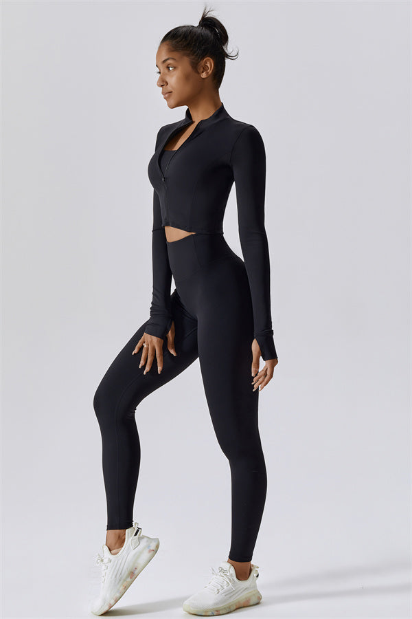 Premium Seamless 3-Piece Activewear Set